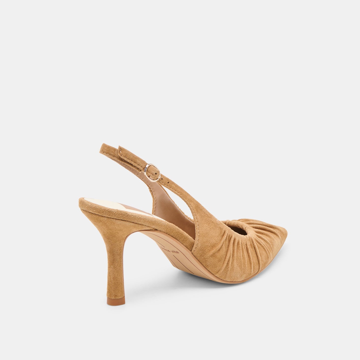 Dolce Vita Keira Lt Brown Suede Heels