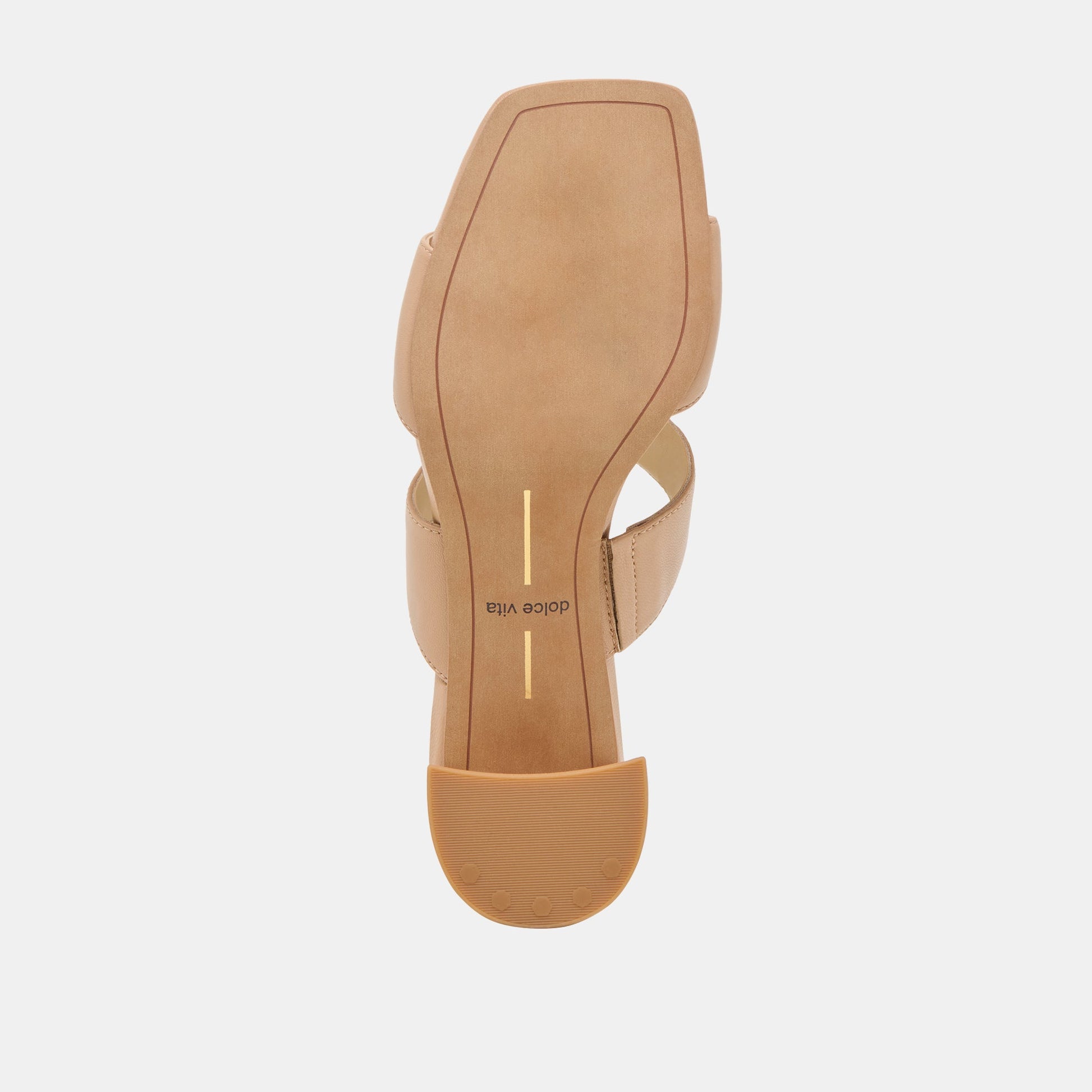 Dolce Vita Barnet Light Tan Leather Heels
