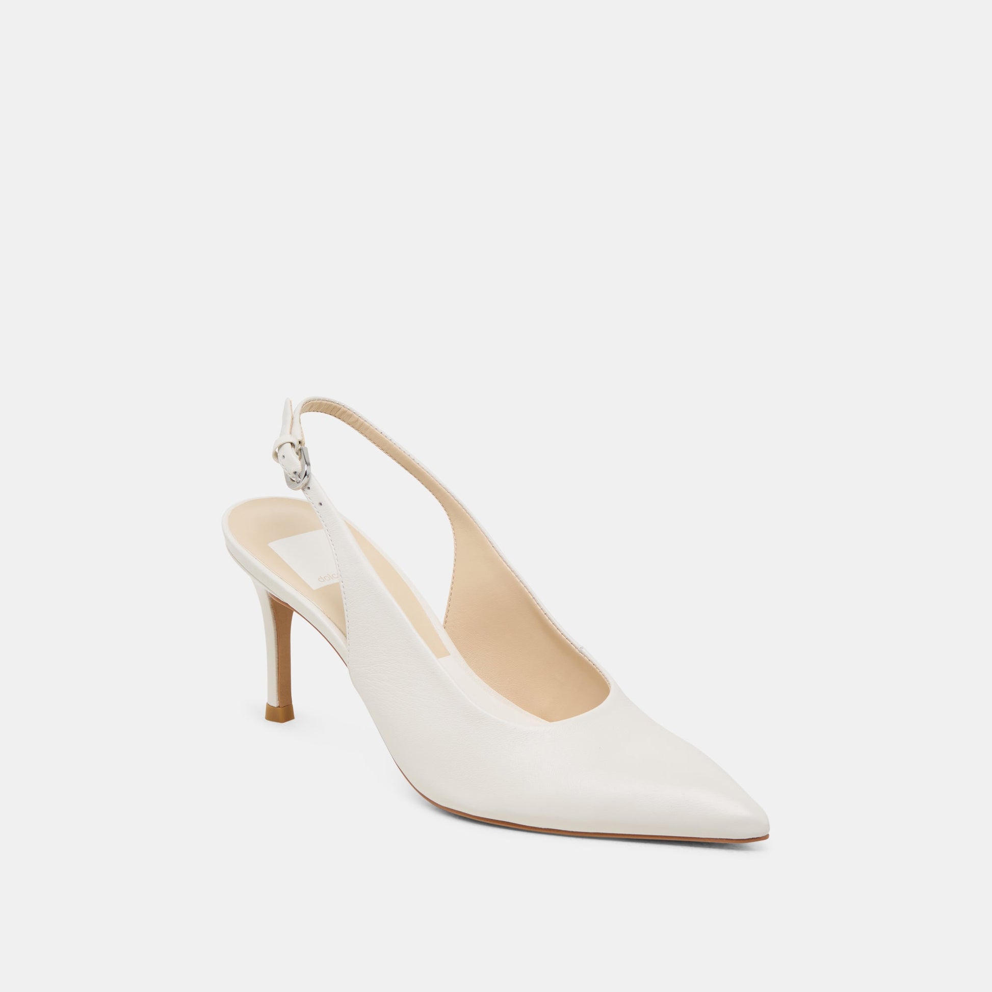 Dolce Vita ELASI HEELS WHITE LEATHER