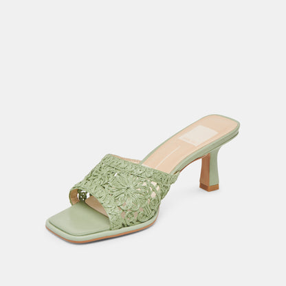 Dolce Vita MAYLAH HEELS SAGE MACRAME