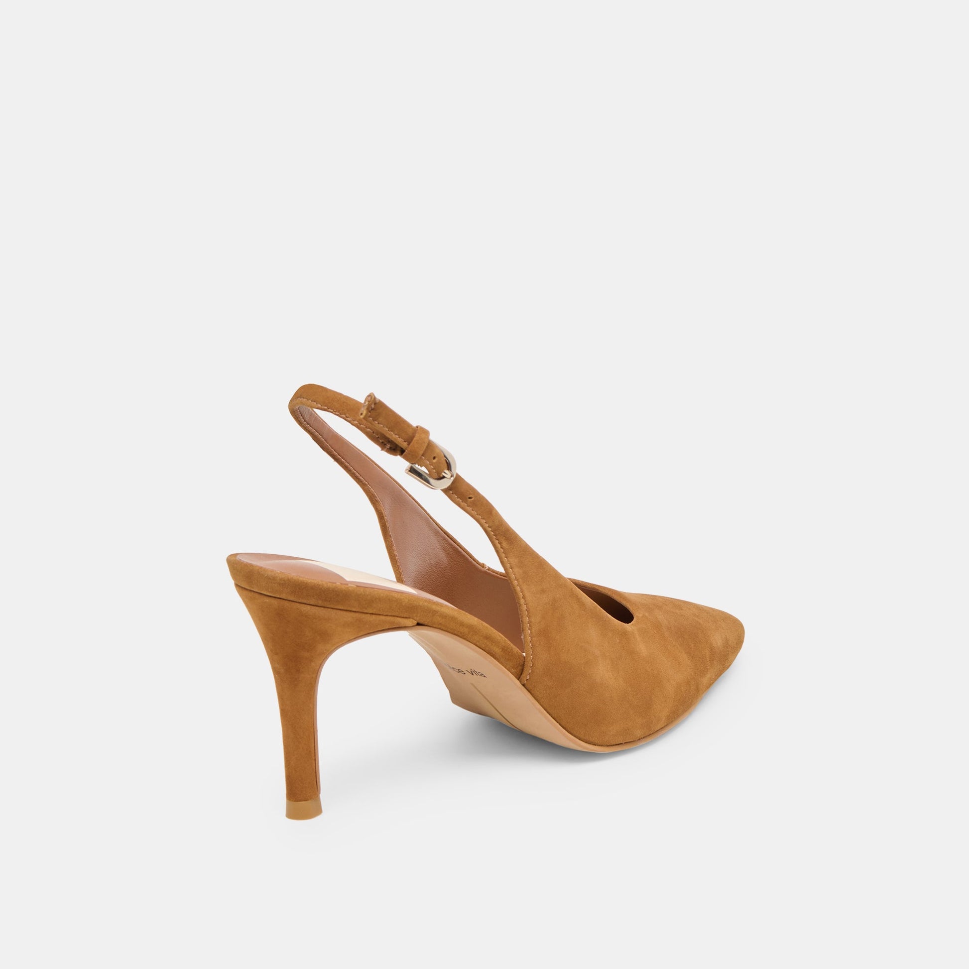Dolce Vita Elasi Brown Nubuck Heels