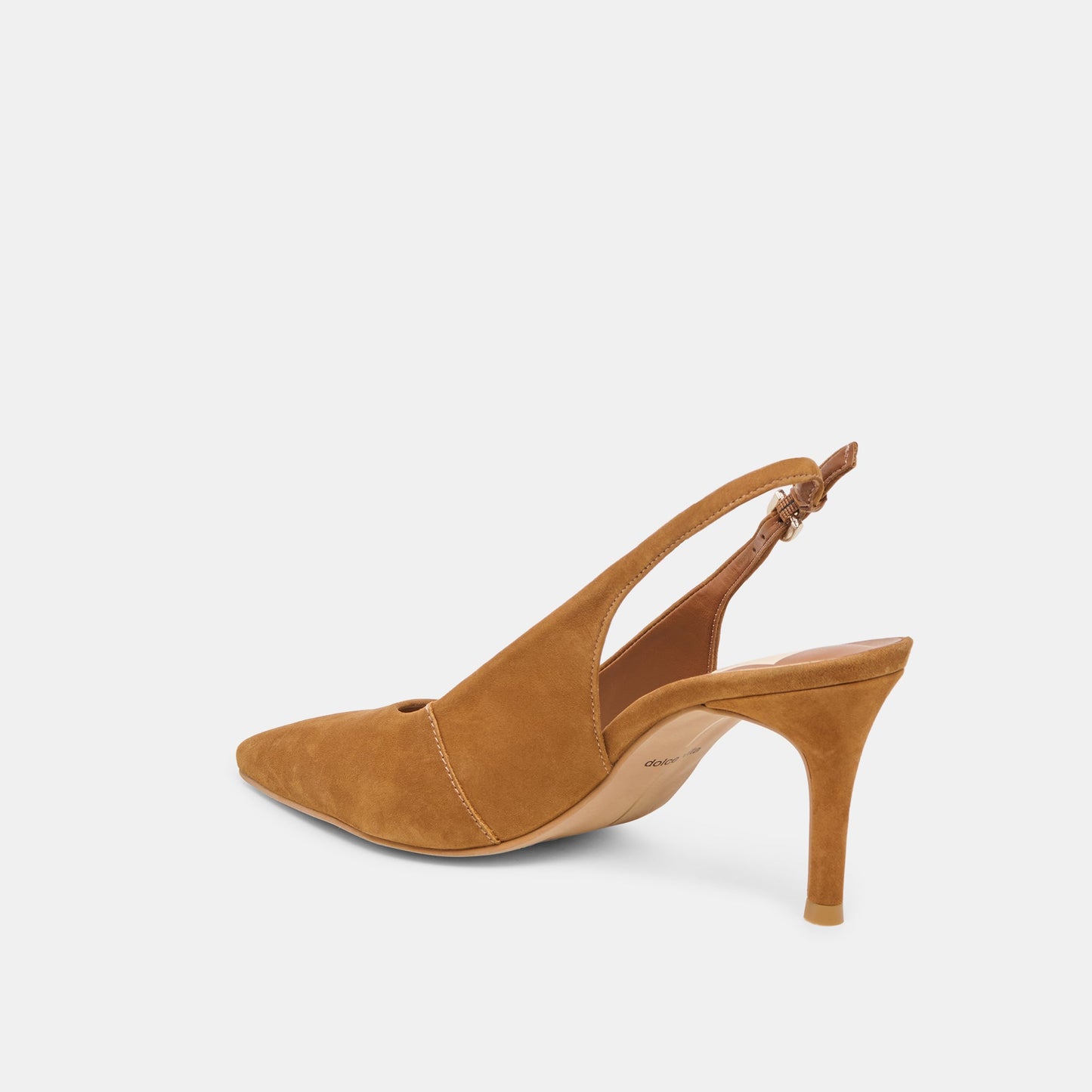 Dolce Vita Elasi Brown Nubuck Heels