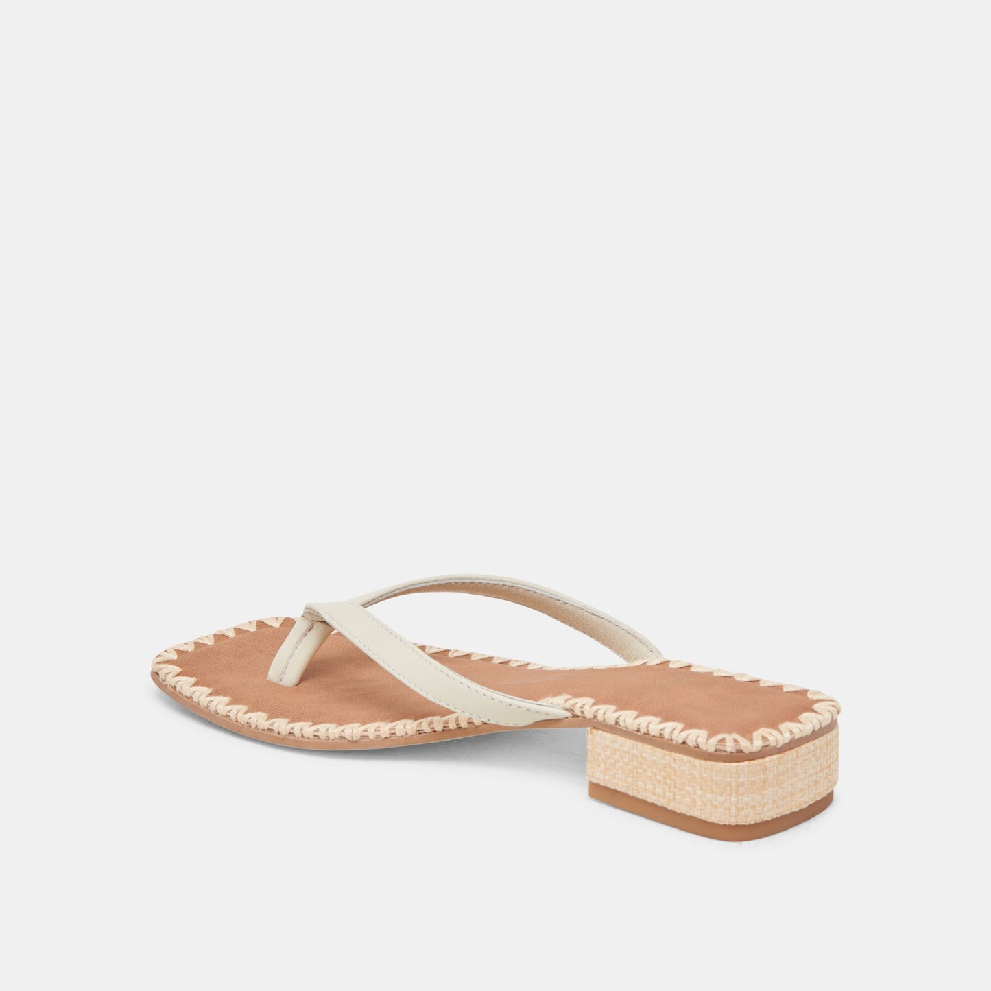 Dolce Vita BARTY SANDALS WHITE LEATHER