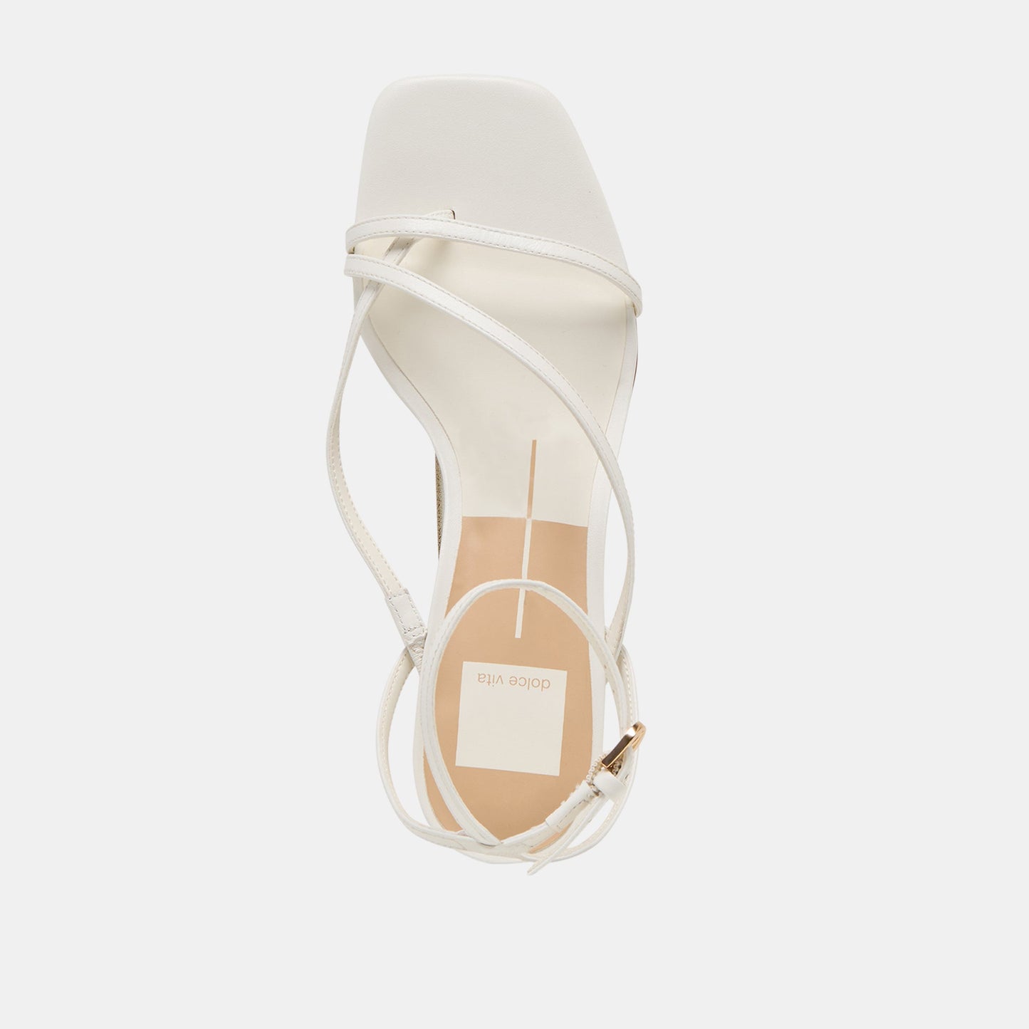 Dolce Vita Karlos True White Leather Sandals