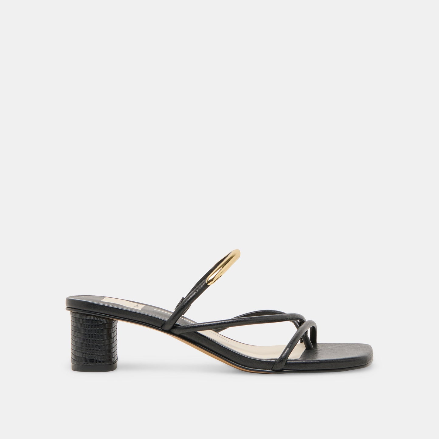 Dolce Vita NAIRA HEELS BLACK LEATHER