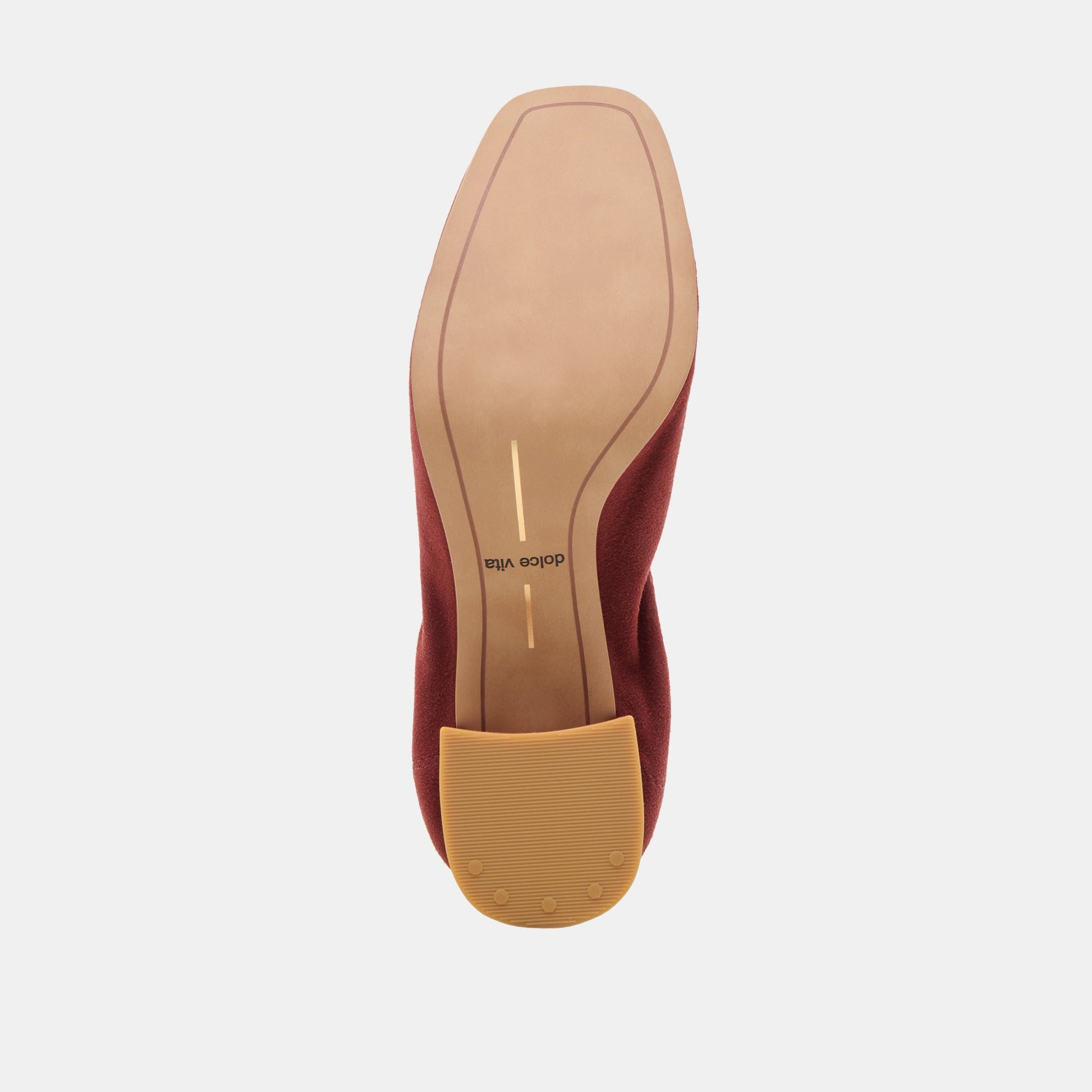 Dolce Vita Karmin Brandy Suede Heels