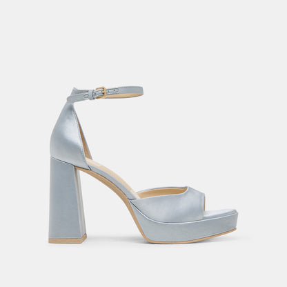 Dolce Vita PANDRO HEELS LIGHT BLUE SATIN