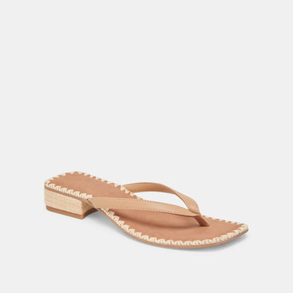Dolce Vita BARTY SANDALS LIGHT TAN LEATHER
