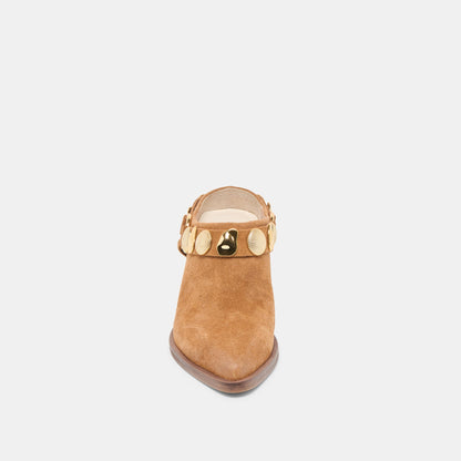 Dolce Vita Kanyon Brown Suede Heels