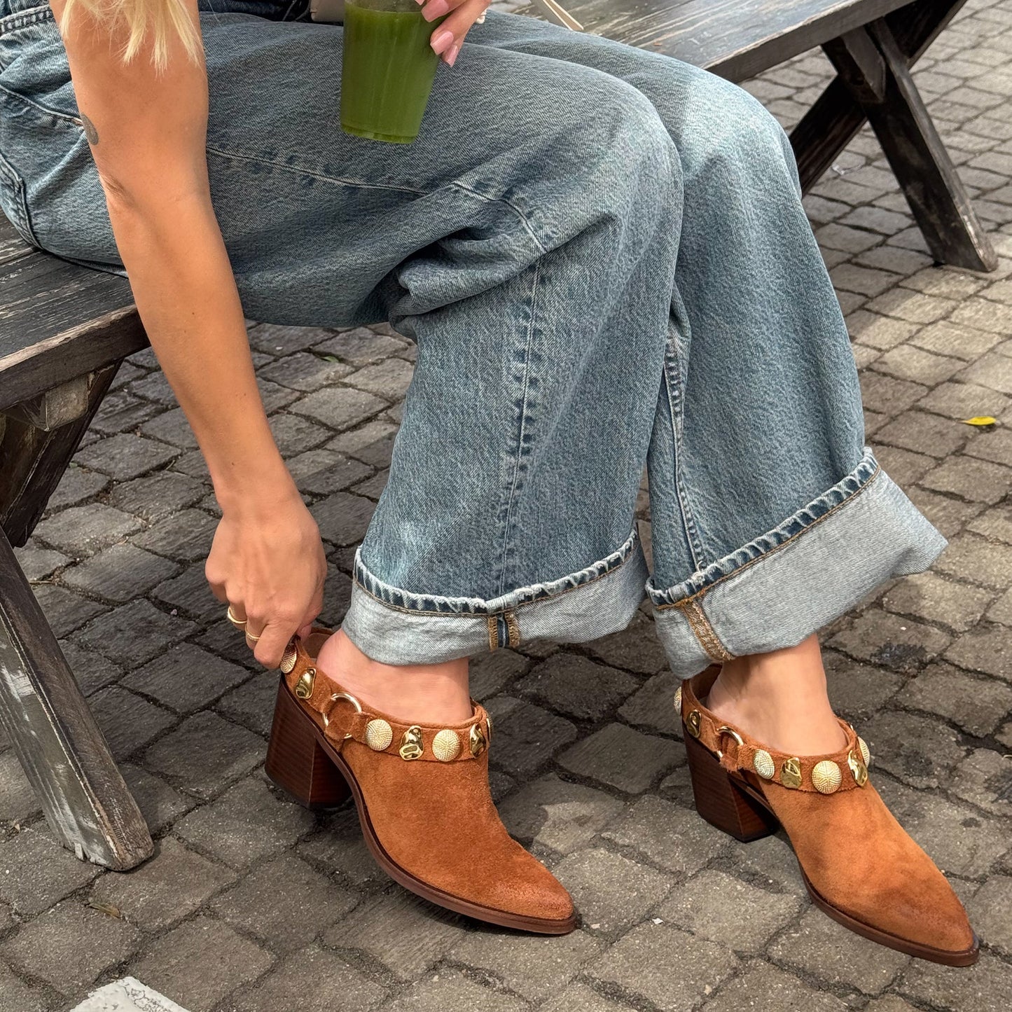 Dolce Vita Kanyon Brown Suede Heels