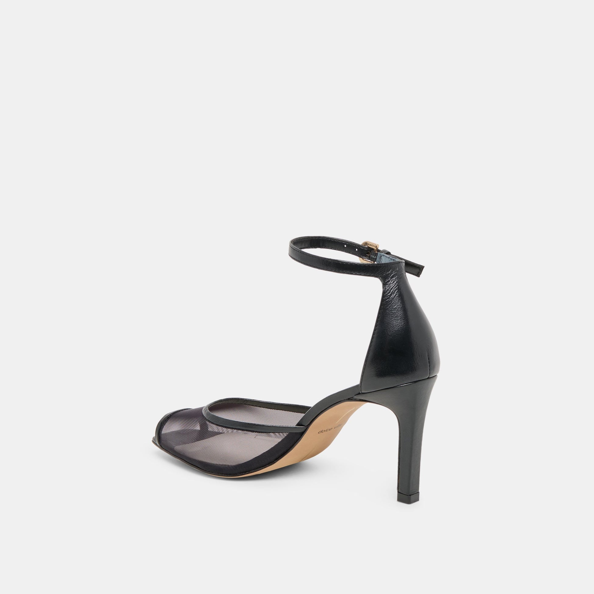 Dolce Vita Serlo Onyx Mesh Heels