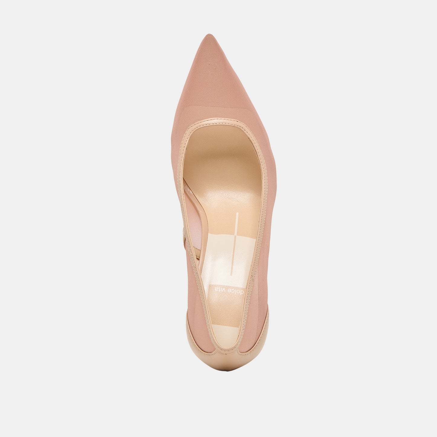 Dolce Vita Malory Lt Tan Mesh Heels
