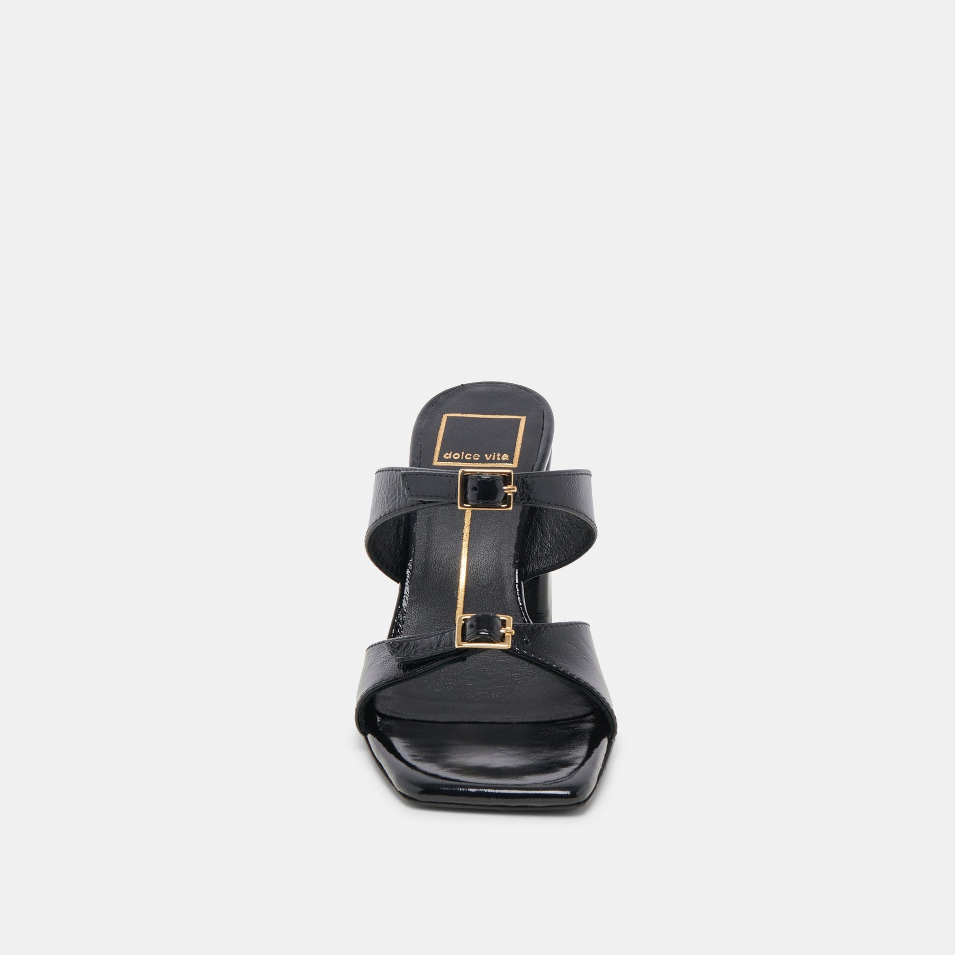 Dolce Vita SHANE HEELS MIDNIGHT CRINKLE PATENT