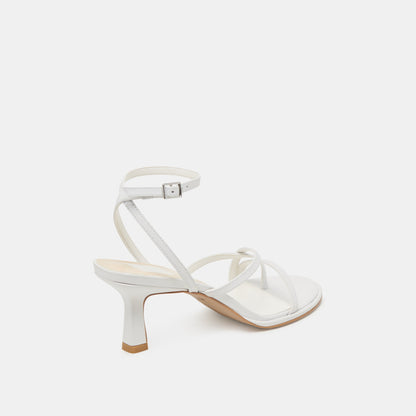 Dolce Vita MORAH HEELS TRUE WHITE LEATHER