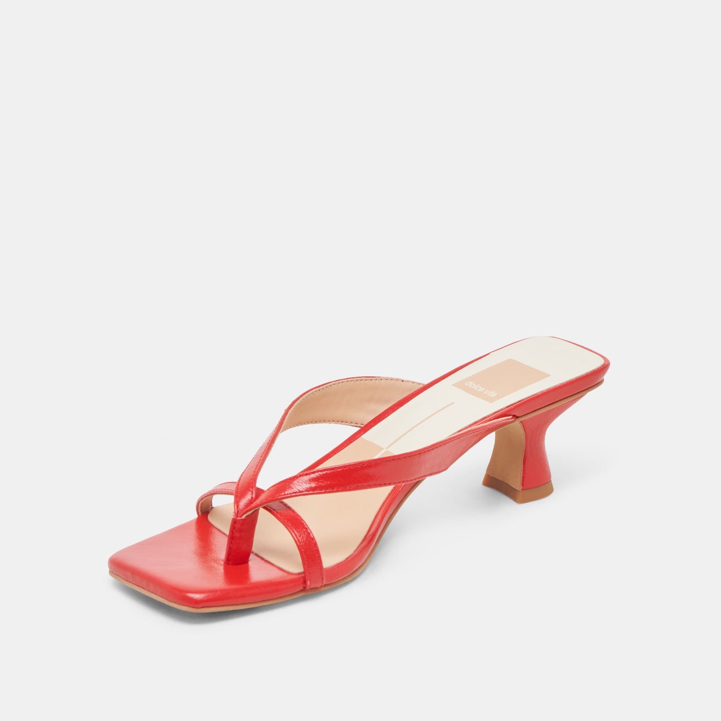 Dolce Vita BREVEL WIDE HEELS CHILI LEATHER