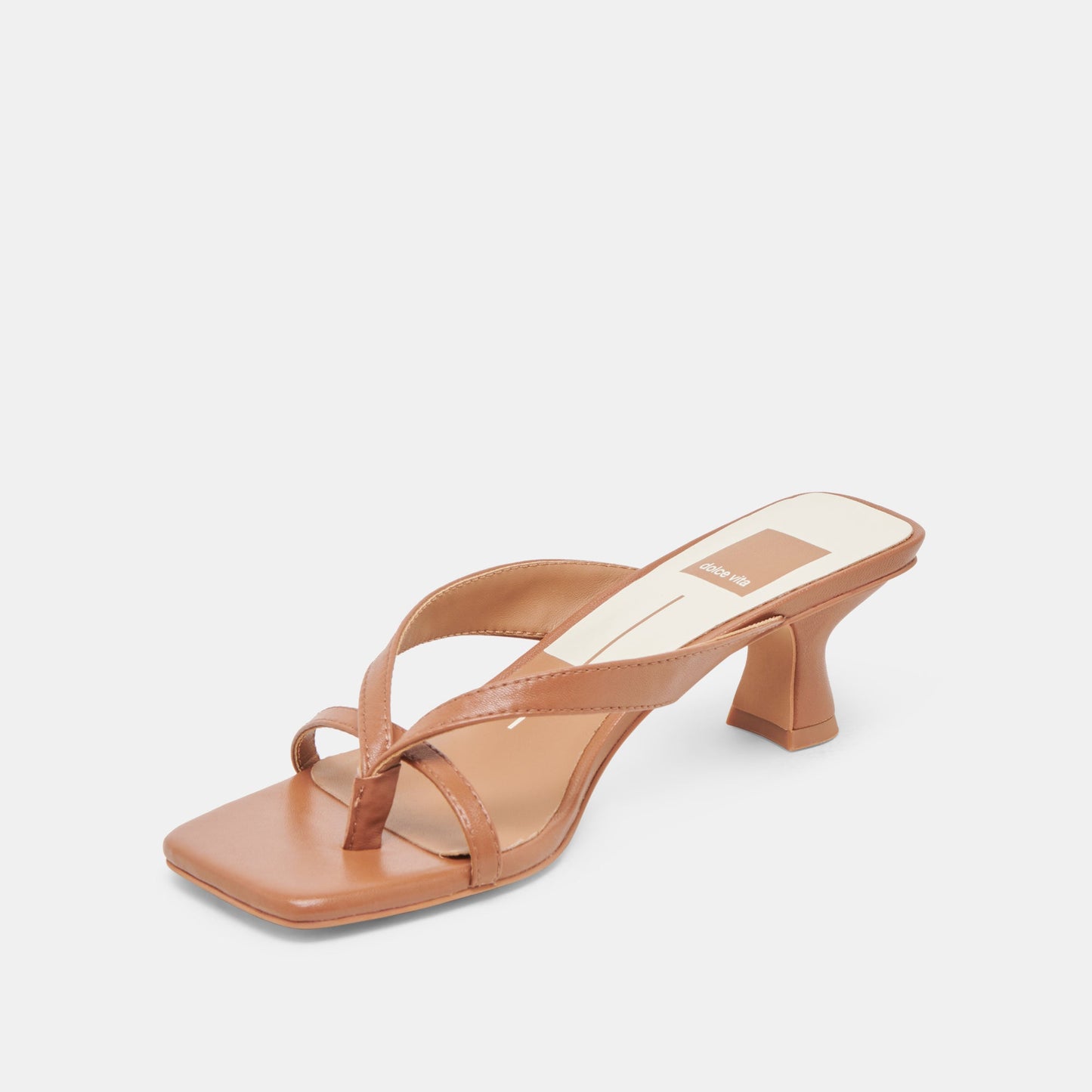 Dolce Vita BREVEL WIDE HEELS SADDLE LEATHER