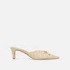 LIGHT YELLOW CRINKLE PATENT