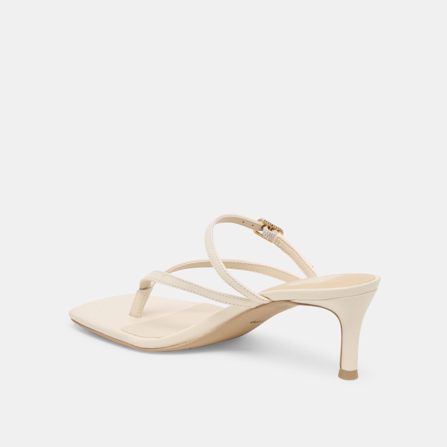 Dolce Vita Biaga Off White Leather Heels