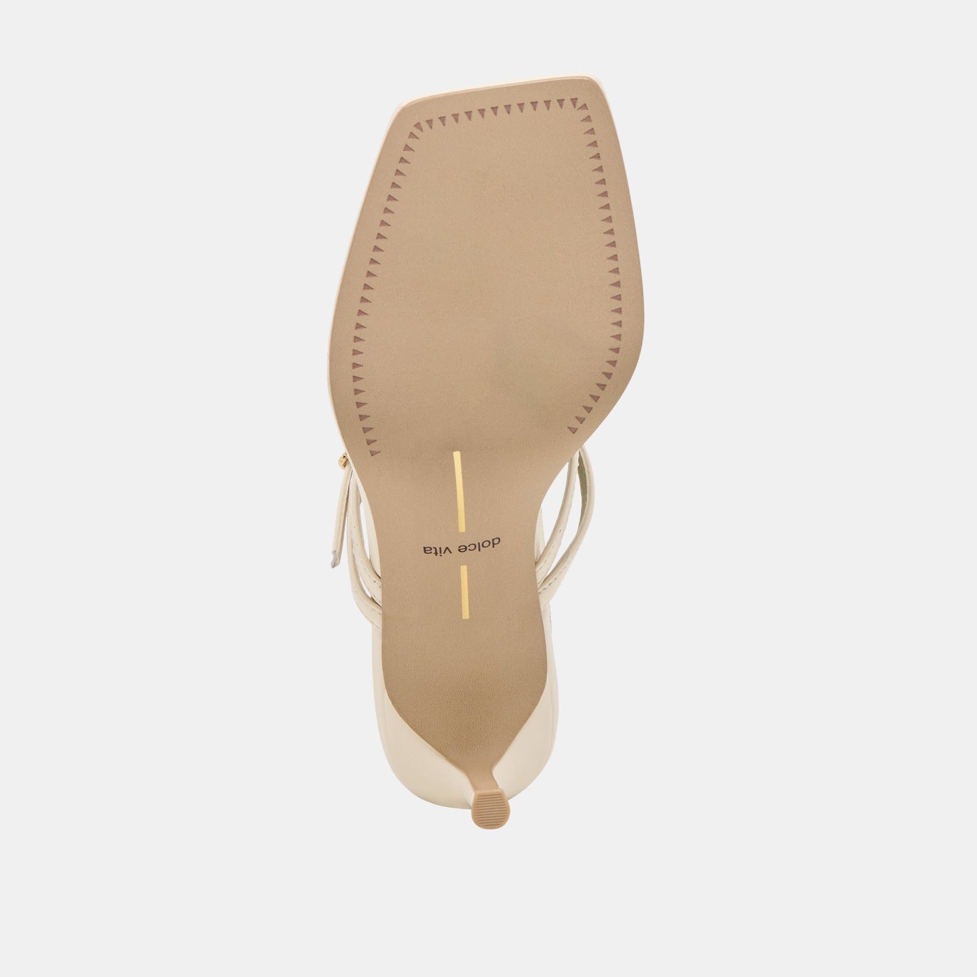 Dolce Vita Biaga Off White Leather Heels