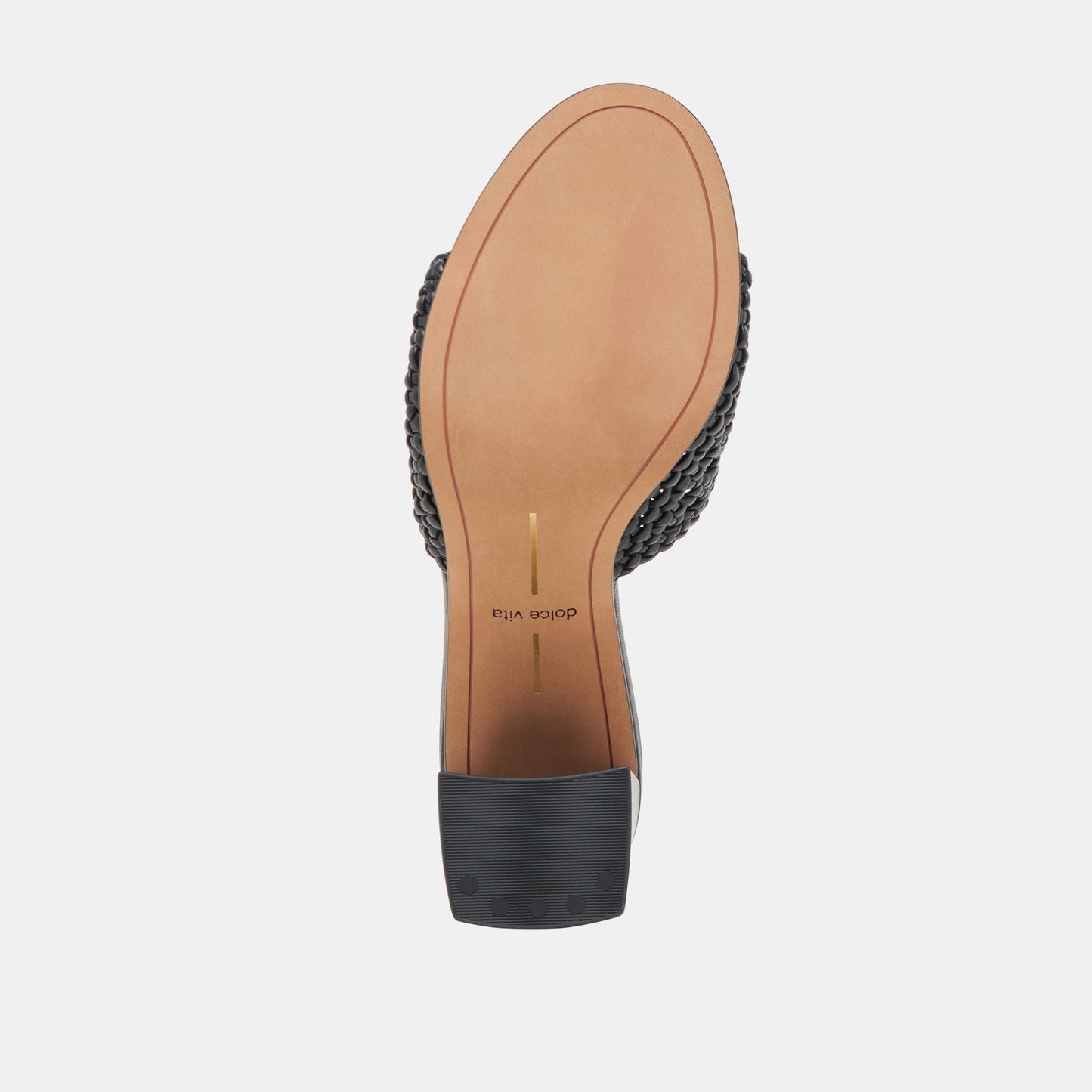 Dolce Vita MARGOE HEELS BLACK WOVEN STELLA