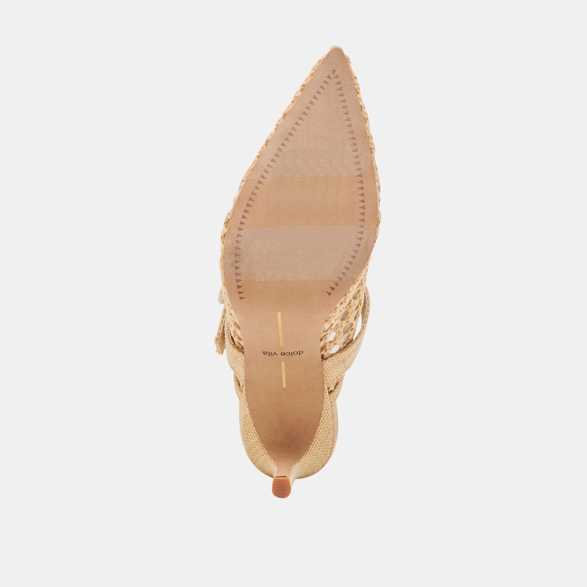 Dolce Vita KEEKEE HEELS LT NATURAL WOVEN RAFFIA