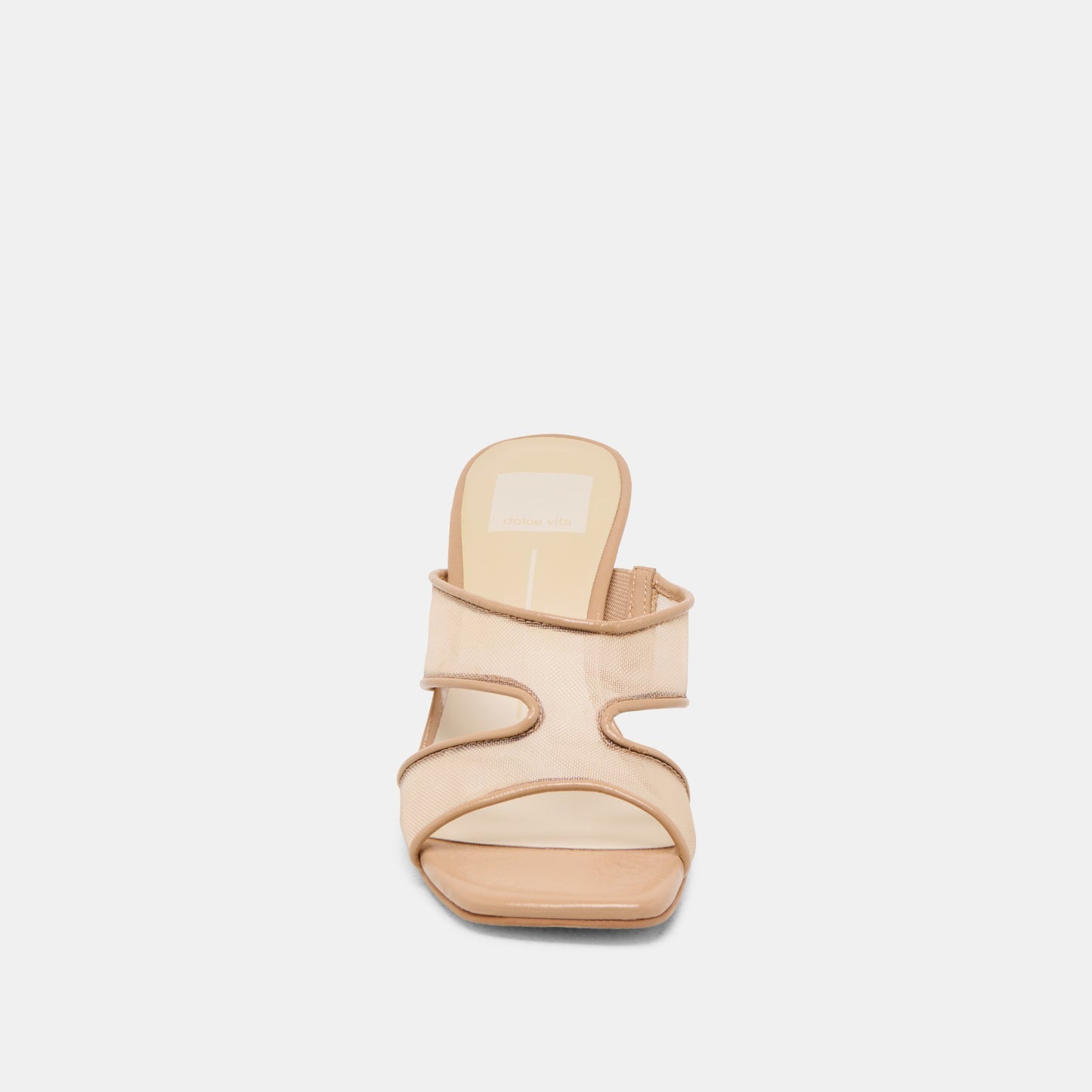 Dolce Vita Gitel Light Tan Mesh Heels