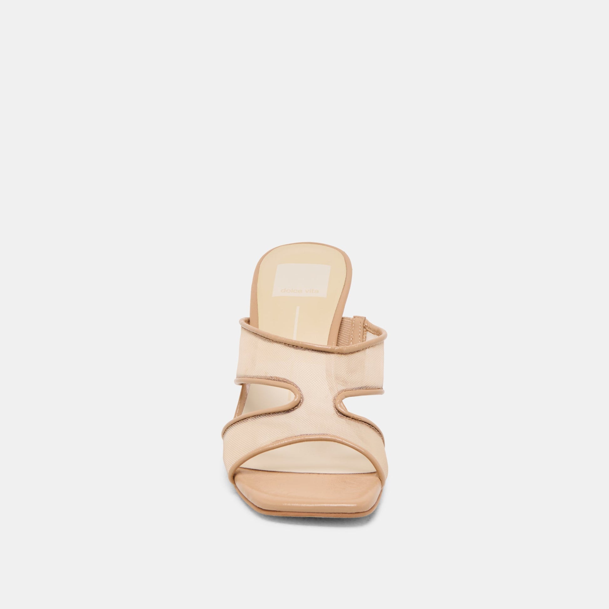 Dolce Vita Gitel Light Tan Mesh Heels