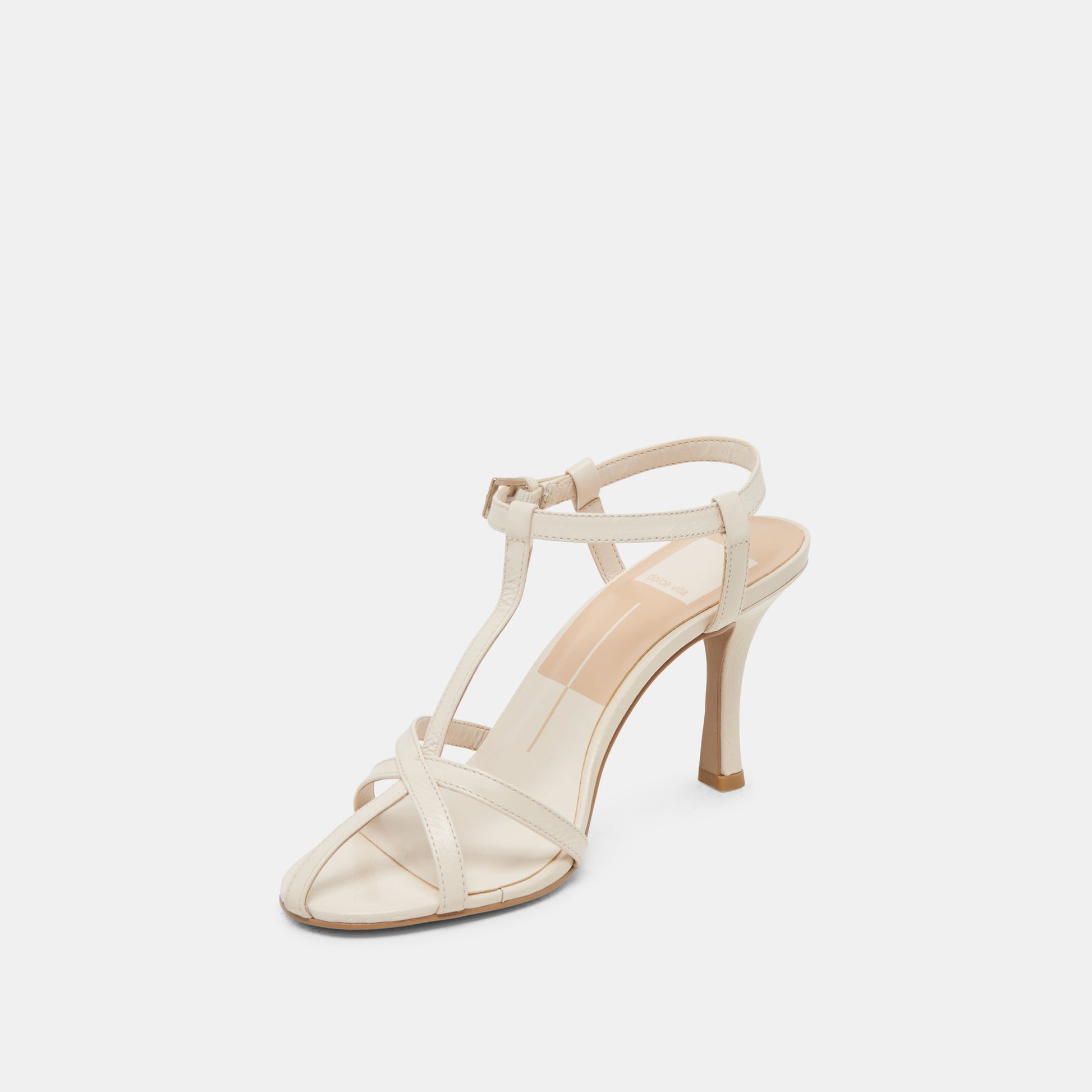 Dolce Vita LIANE HEELS BONE CRINKLE PATENT
