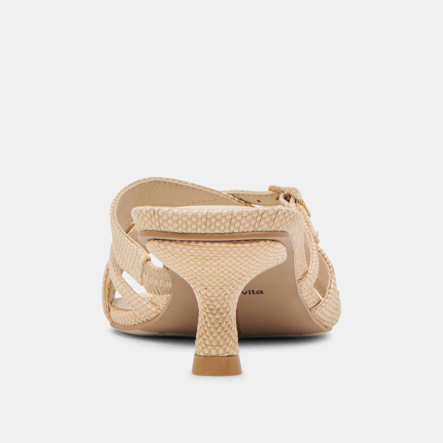 Dolce Vita BRYANT HEELS NATURAL WOVEN RAFFIA