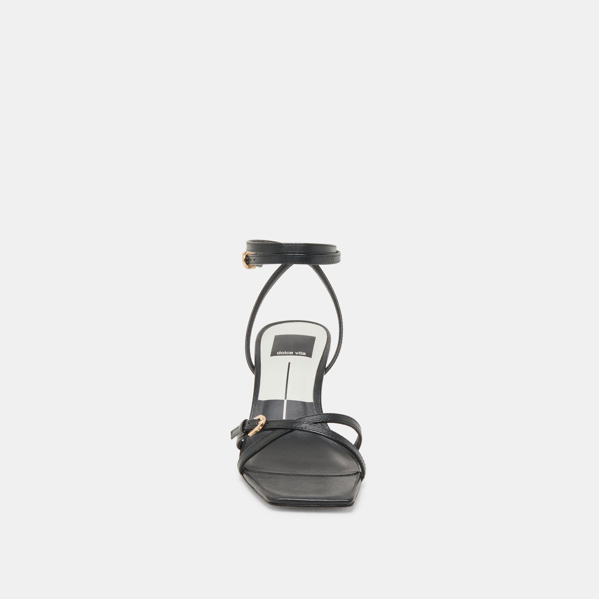Dolce Vita BAMBY HEELS BLACK LEATHER