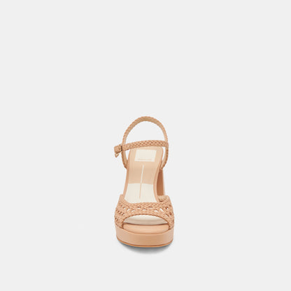 Dolce Vita PEYTEN WIDE HEELS CAFE WOVEN STELLA