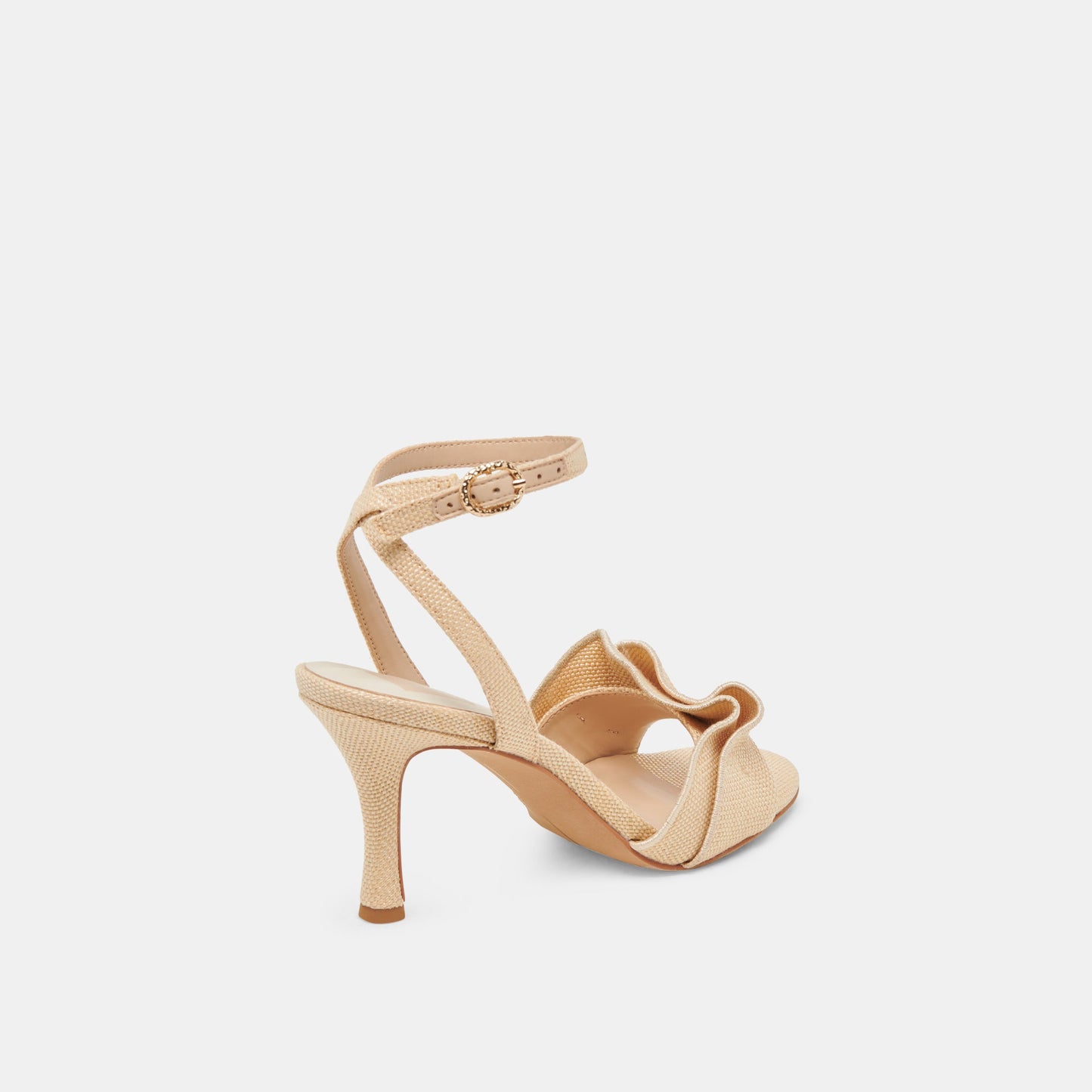 Dolce Vita LUNETE HEELS LT NATURAL WOVEN RAFFIA