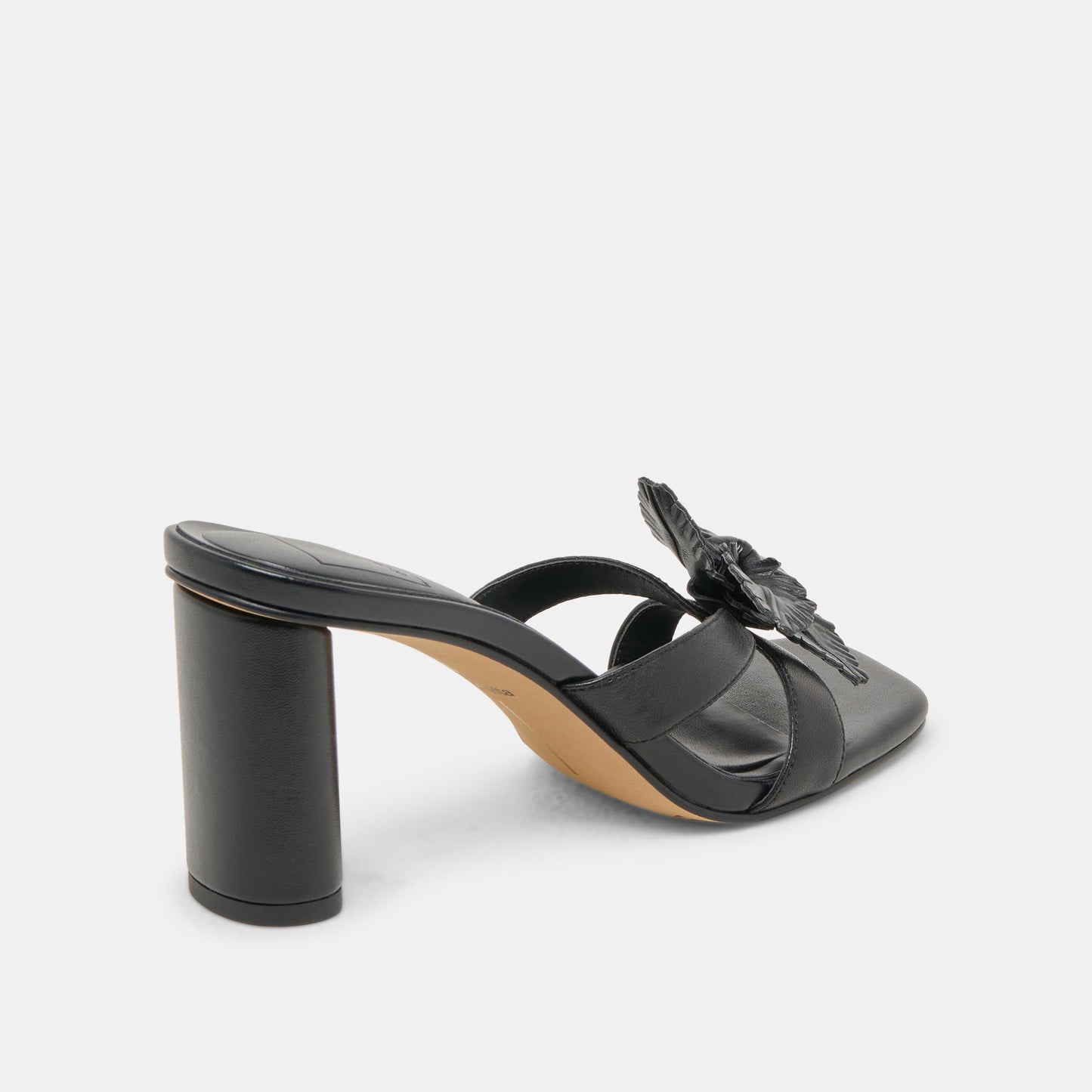 Dolce Vita Nikil Black Leather Heels