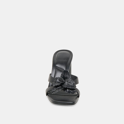 Dolce Vita Nikil Black Leather Heels
