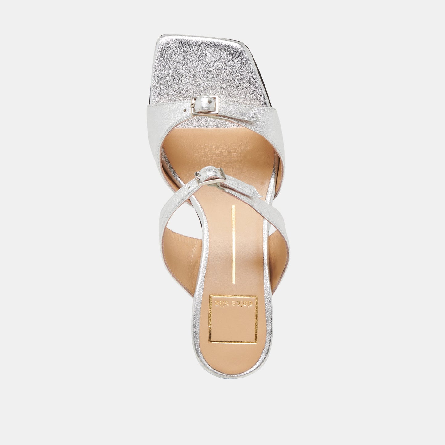 Dolce Vita SHANE HEELS SILVER METALLIC LEATHER