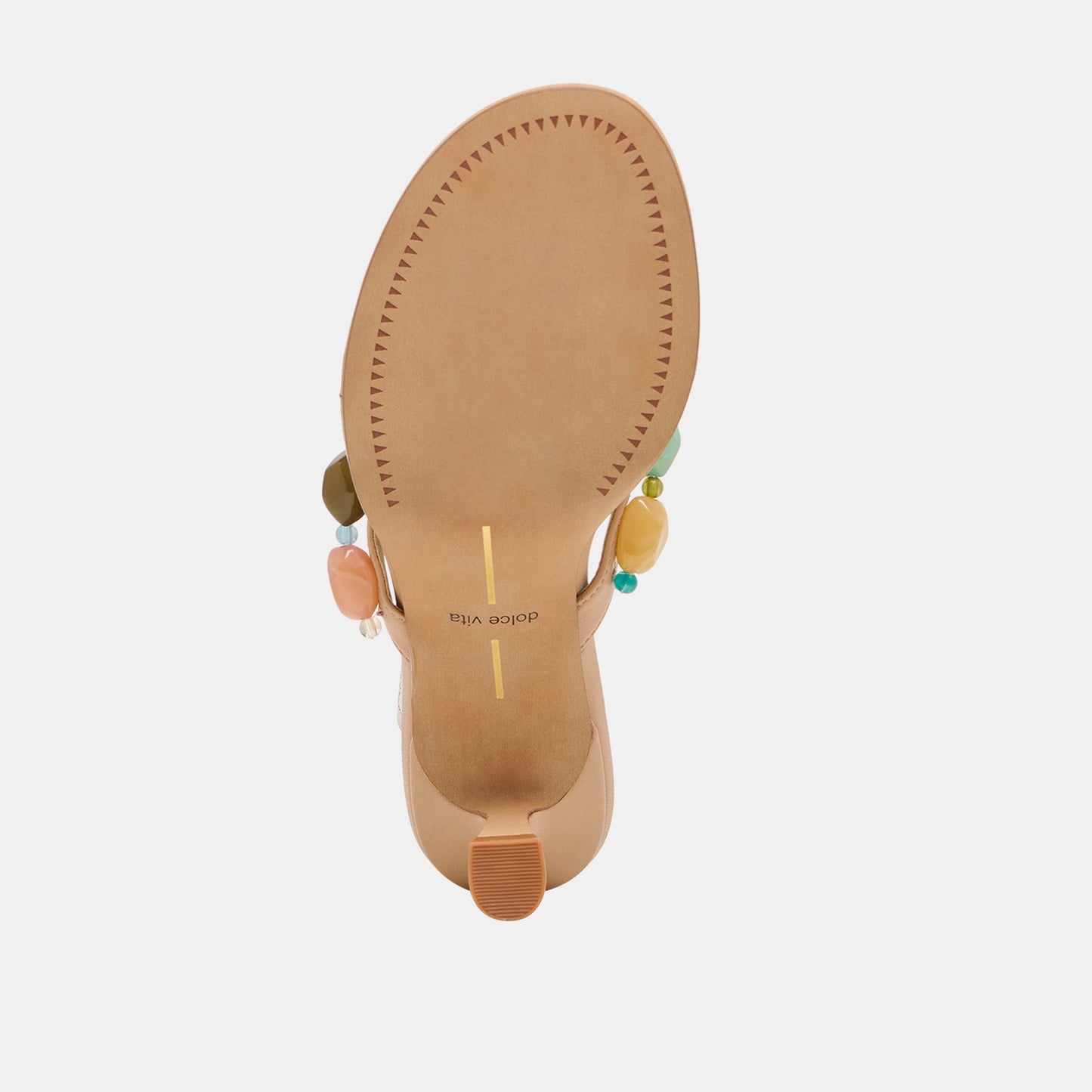 Dolce Vita Daksie Cafe Leather Heels