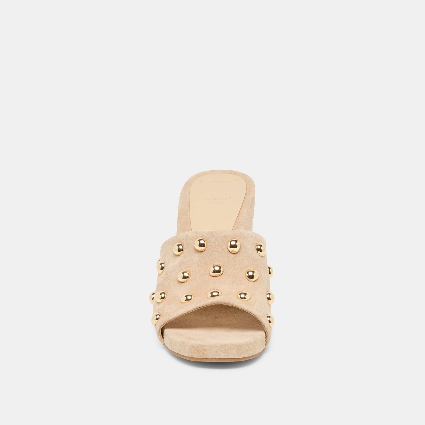 Dolce Vita Holta Stud Camel Suede Wedges