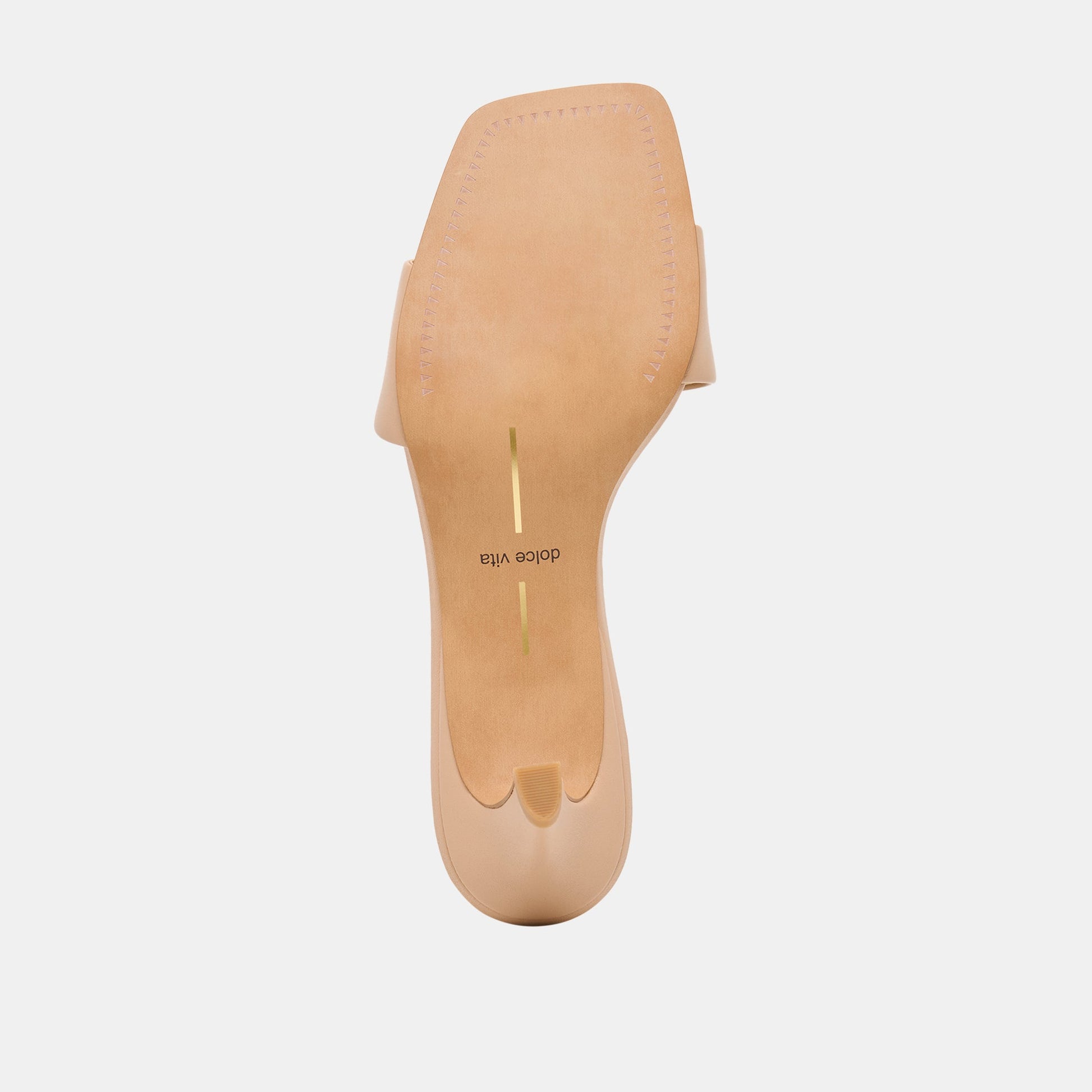 Dolce Vita Rexa Light Tan Leather Heels