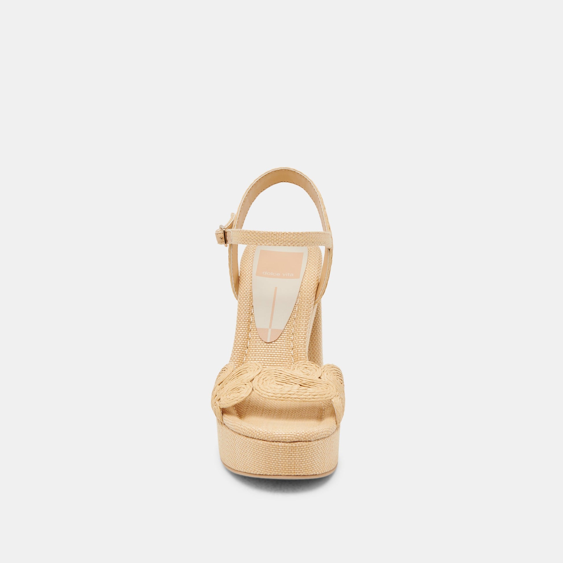 Dolce Vita TINAYA HEELS LT NATURAL RAFFIA