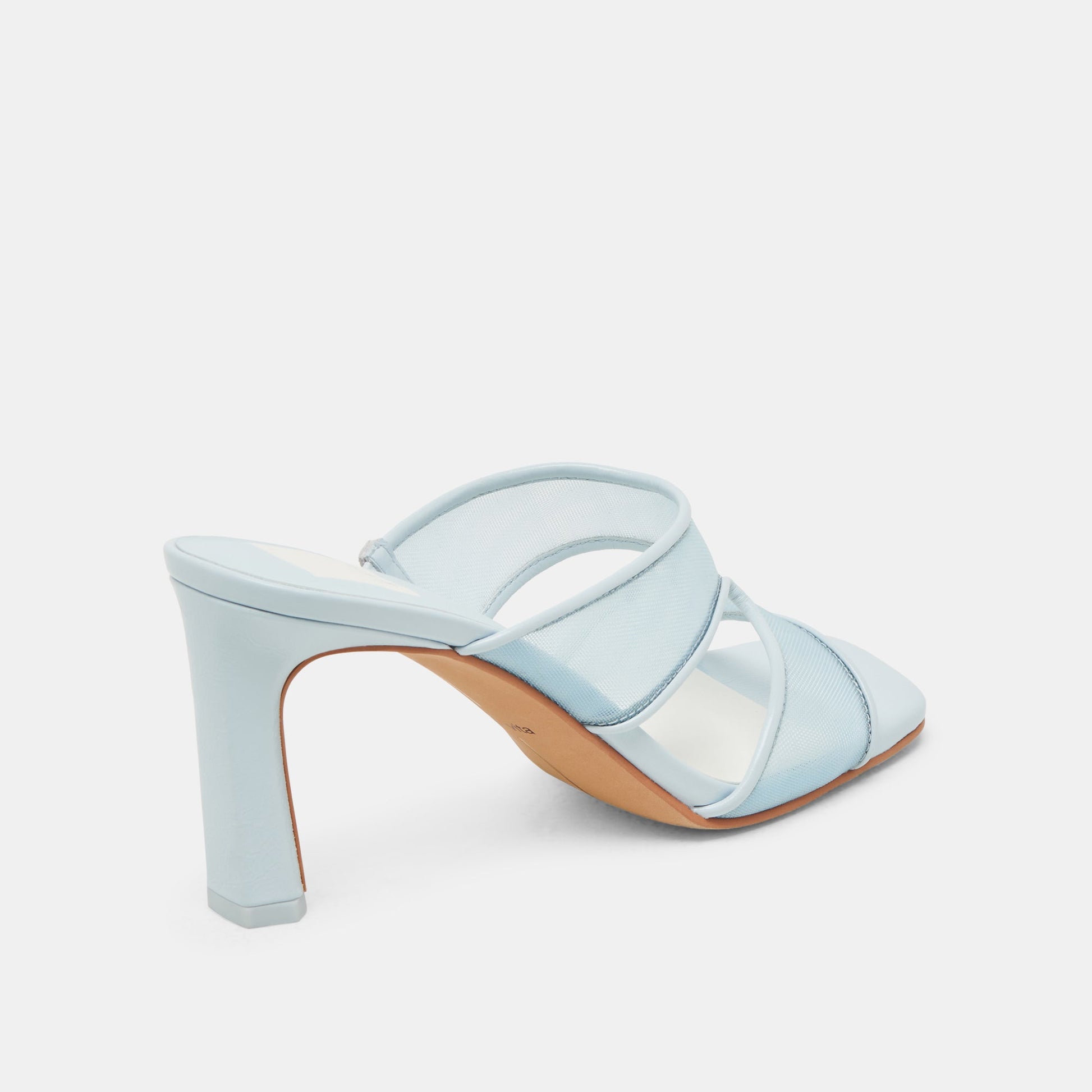 Dolce Vita Gitel Ice Blue Mesh Heels
