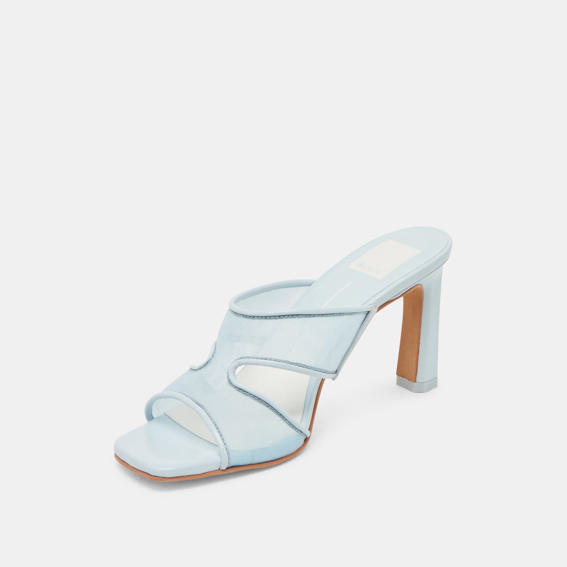Dolce Vita Gitel Ice Blue Mesh Heels