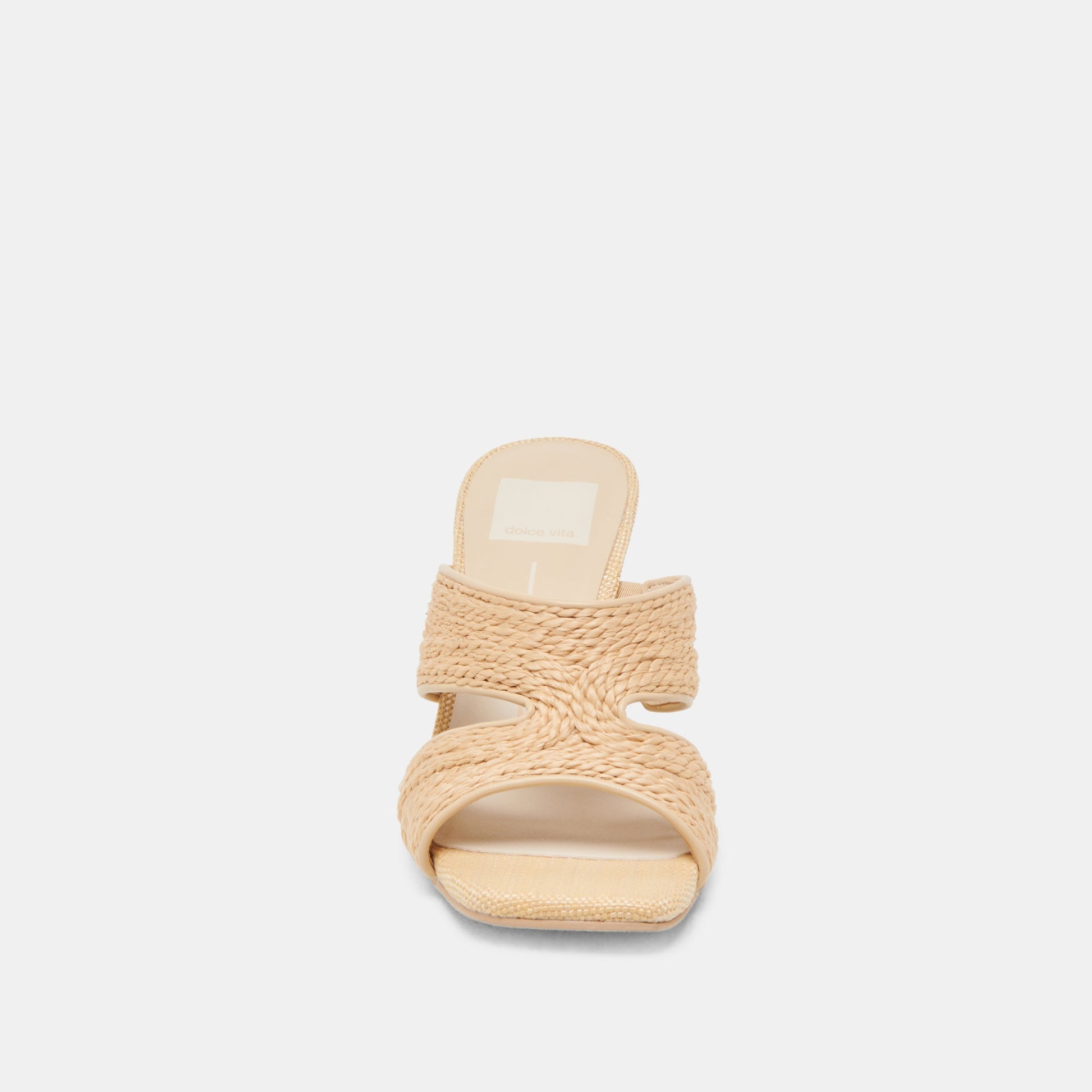 Dolce Vita Gitel Lt Natural Raffia Heels