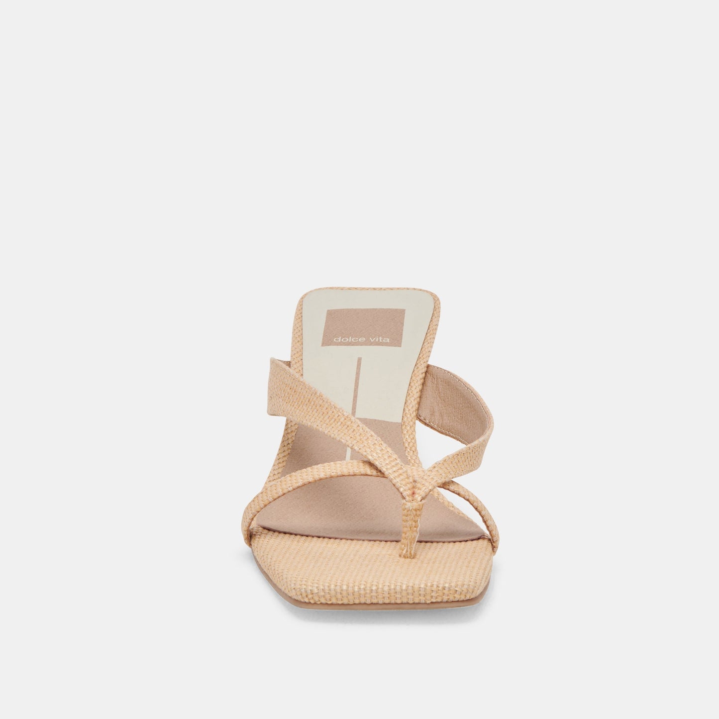 Dolce Vita Brevel Natural Raffia Heels
