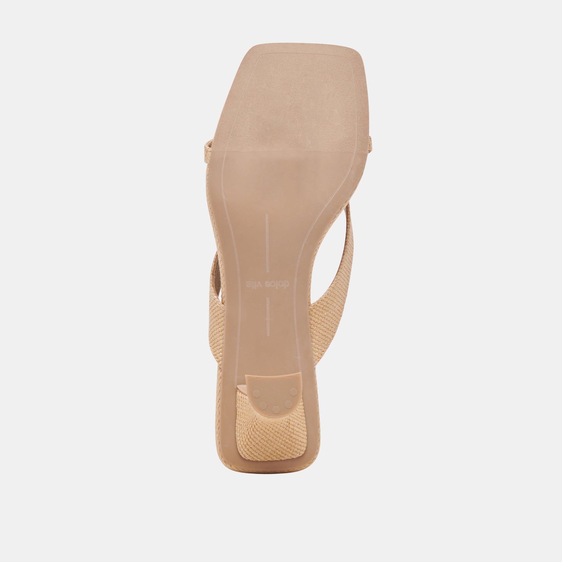 Dolce Vita Brevel Natural Raffia Heels