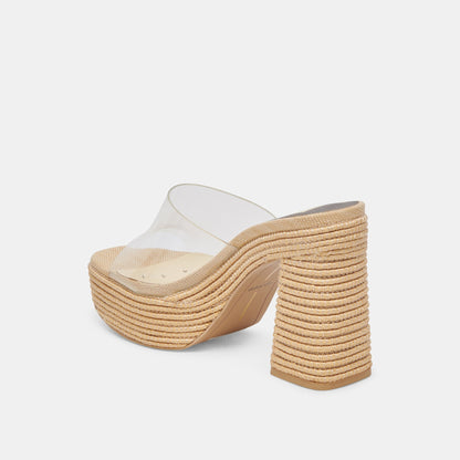 Dolce Vita LICHIA HEELS NATURAL VINYL