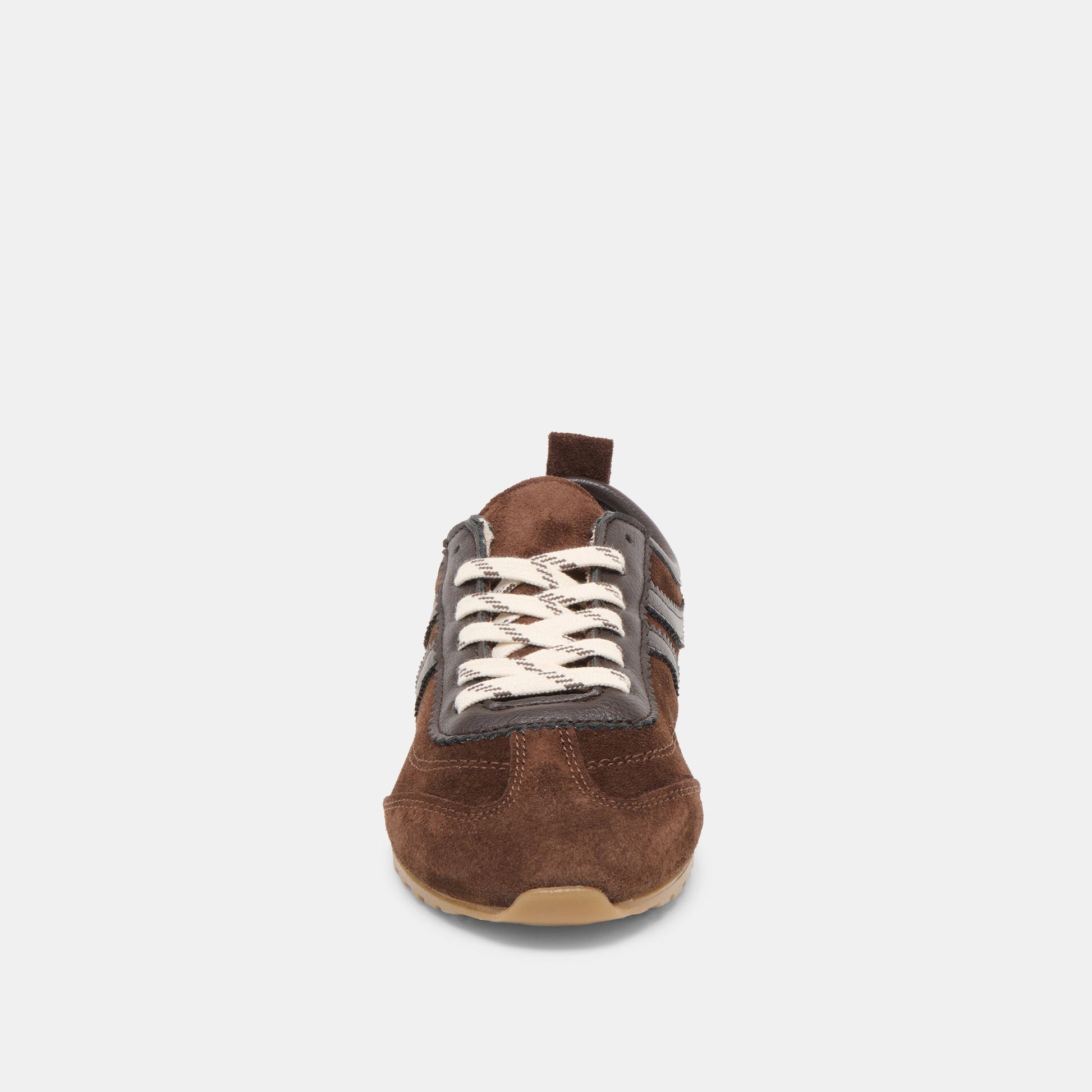 Dolce Vita Viper Dk Brown Suede Sneakers