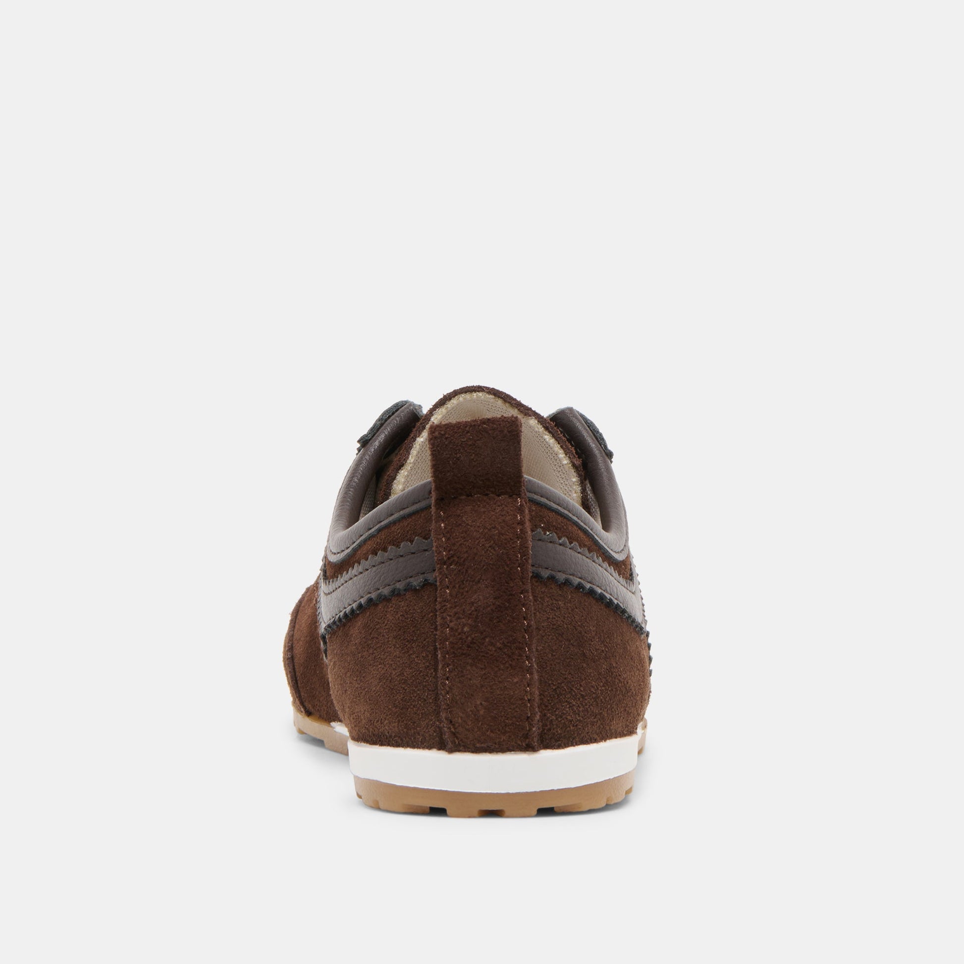 Dolce Vita Viper Dk Brown Suede Sneakers