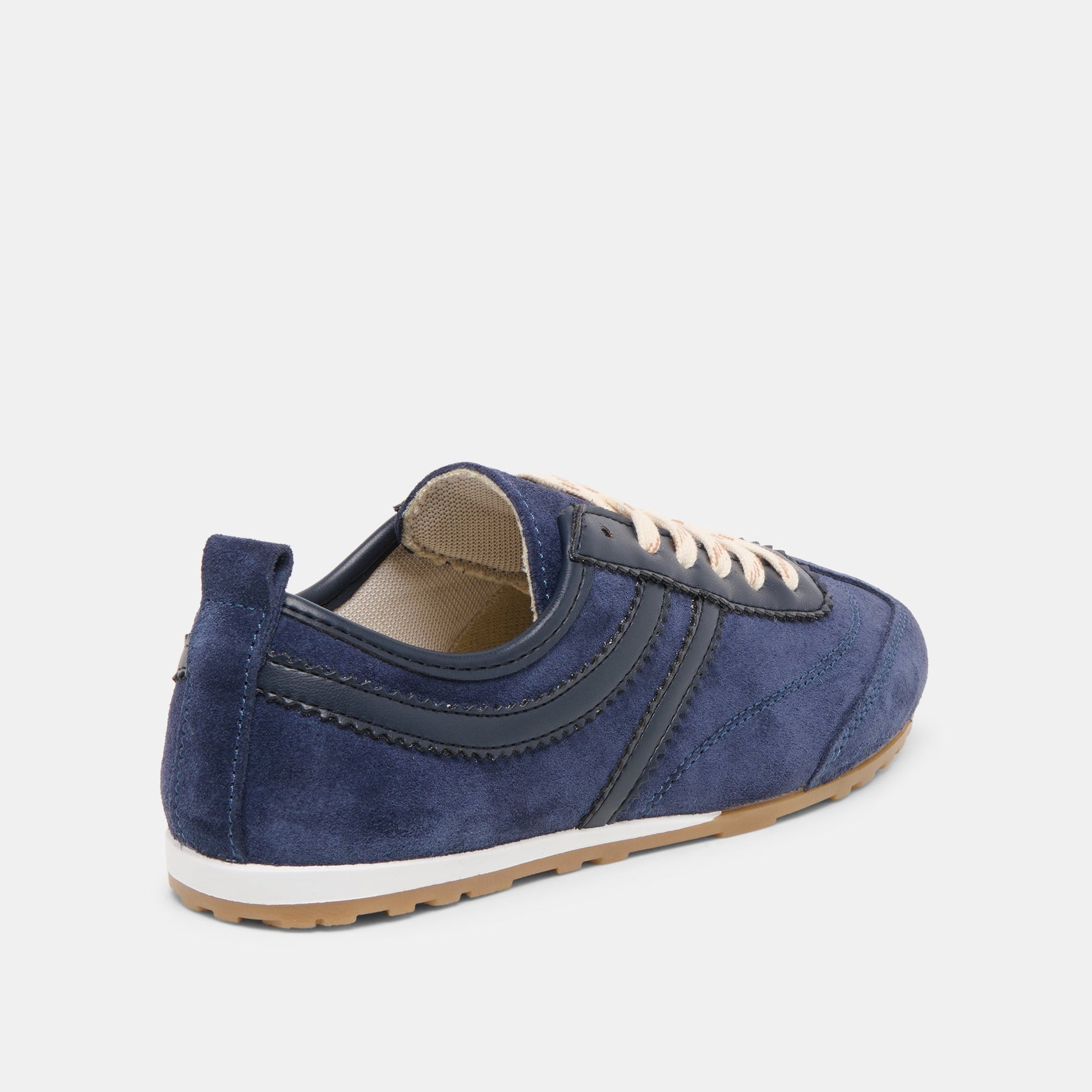 Dolce Vita Viper Navy Suede Sneakers