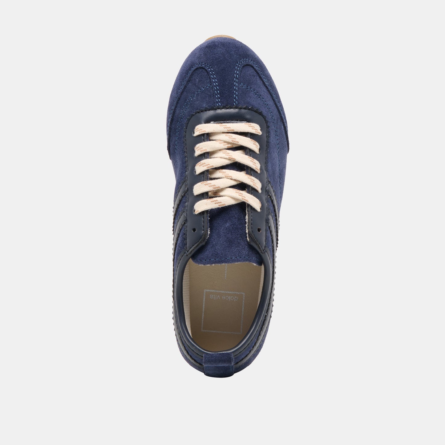 Dolce Vita Viper Navy Suede Sneakers