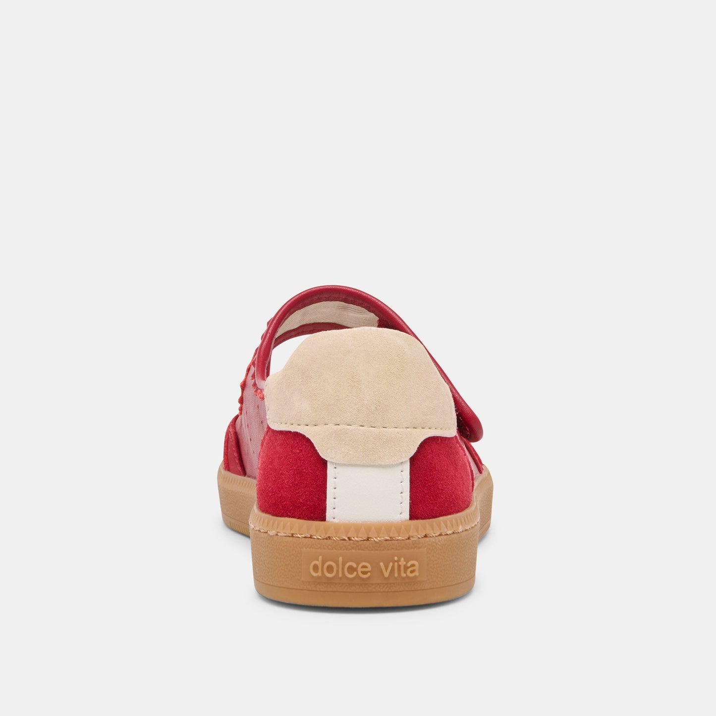 Dolce Vita Nanet Crimson Leather Sneakers